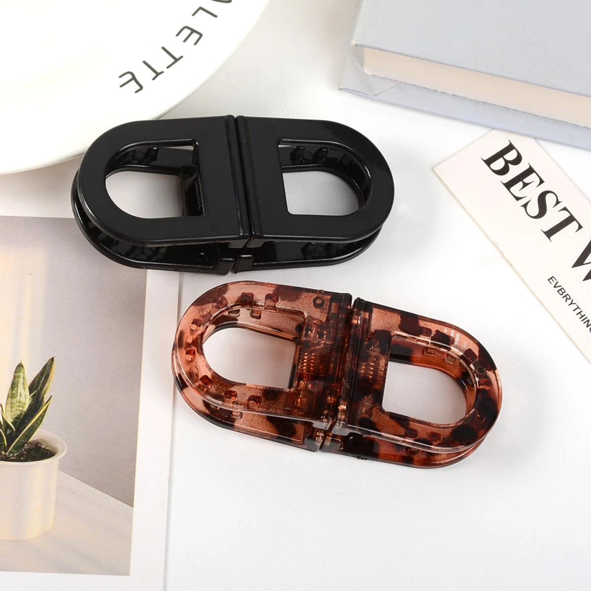 Magnetic Hair Clips Strong Hold Professional Salon Sectioning Clips Non-Slip Styling Clips for Women Girls Hairstyling Tools Set